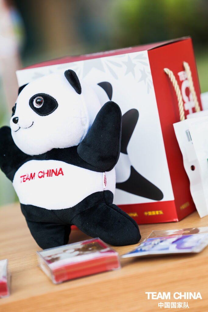 Panda Teammate Plush Toy